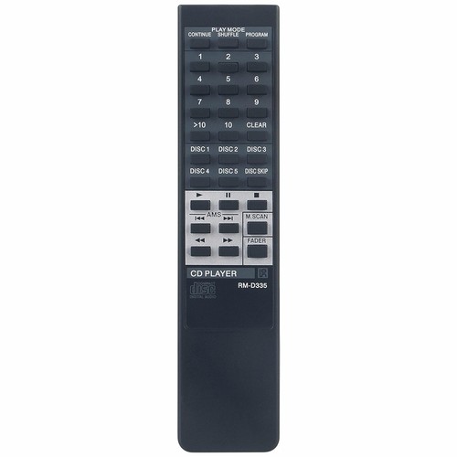 New d335 replaced remote - rm-d335,