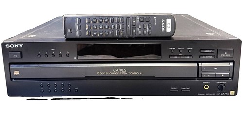Sony cdp ca70es - 5, cd